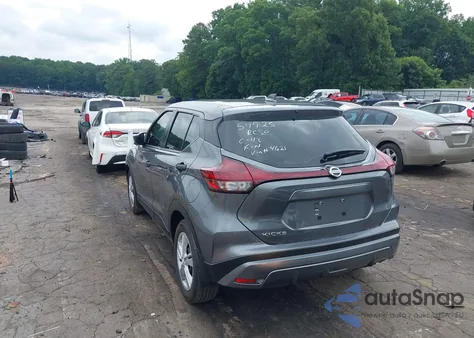 2021 Nissan Kicks S Xtronic Cvt z USA, uszkodzony, nr VIN 3N1CP5BV1ML534621
